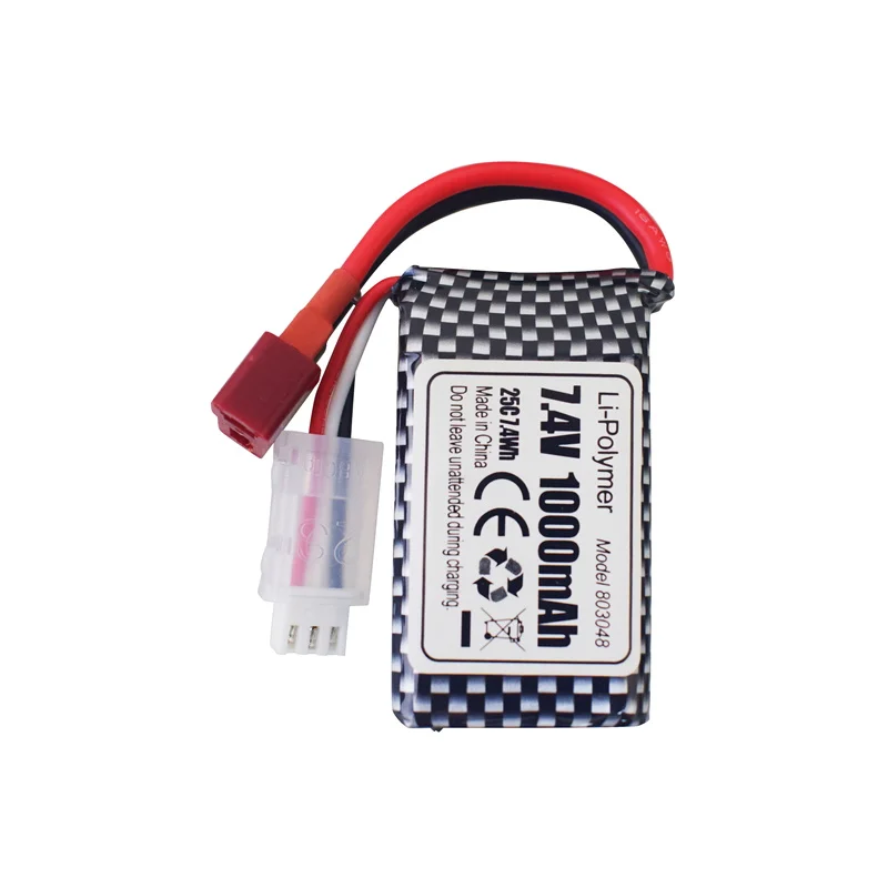 Купить Аккумулятор 7,4 В 1000 мА ч, 2 шт., литий-полимерный, для 18858, 18859A, 18859E, HM163, HM164, 35-DJ03, 35-DJ04, SN-DJ02, 16889A, 16890, 2845, Q901 Дешево Аккумулятор 7,4 В 1000 мА ч, 2 шт., литий-полимерный, для 18858, 18859A, 18859E, HM163, HM164, 35-DJ03, 35-DJ04, SN-DJ02, 16889A, 16890, 2845, Q901