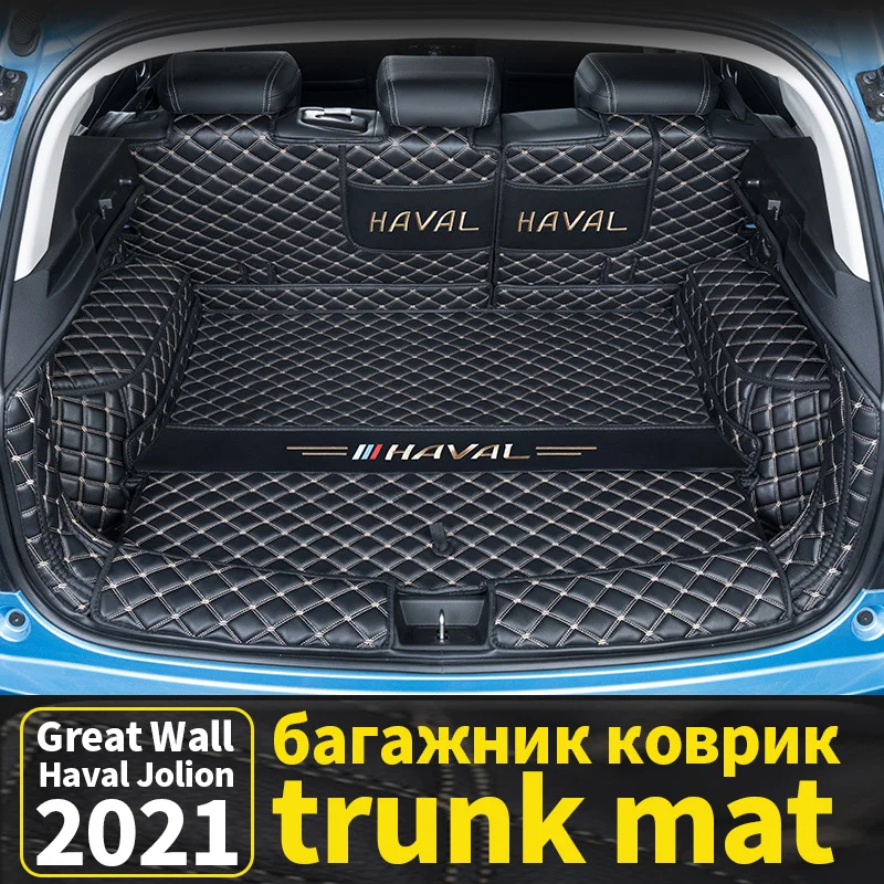 Car Trunk Mats For GWM Haval Jolion 2021 сетка в багажник авто коврики для автомобиля Cargo Liner Accessories Para Auto