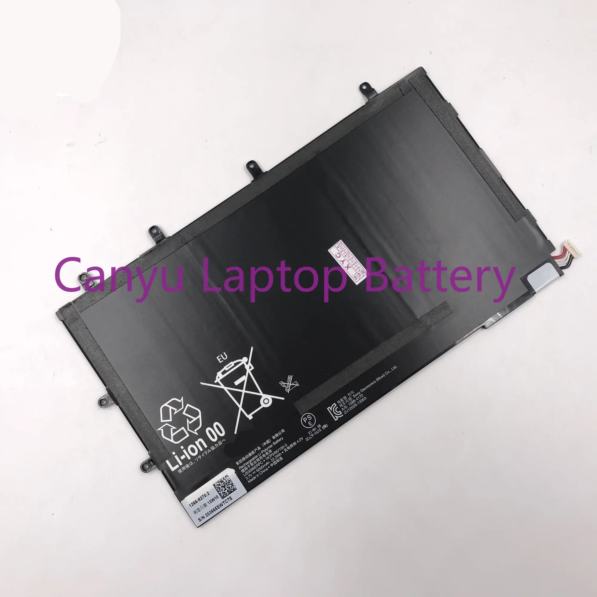 

new Replacement Battery For SONY Xperia Tablet Z Tablet 1ICP3/65/100-3 LIS3096ERPC Genuine Tablet Battery 6000mAh