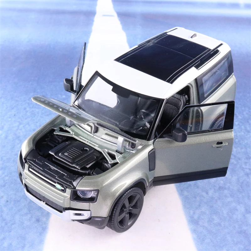 WELLY модель автомобиля в масштабе 1:26 2020 Land Rover Defender Классическая из металлического