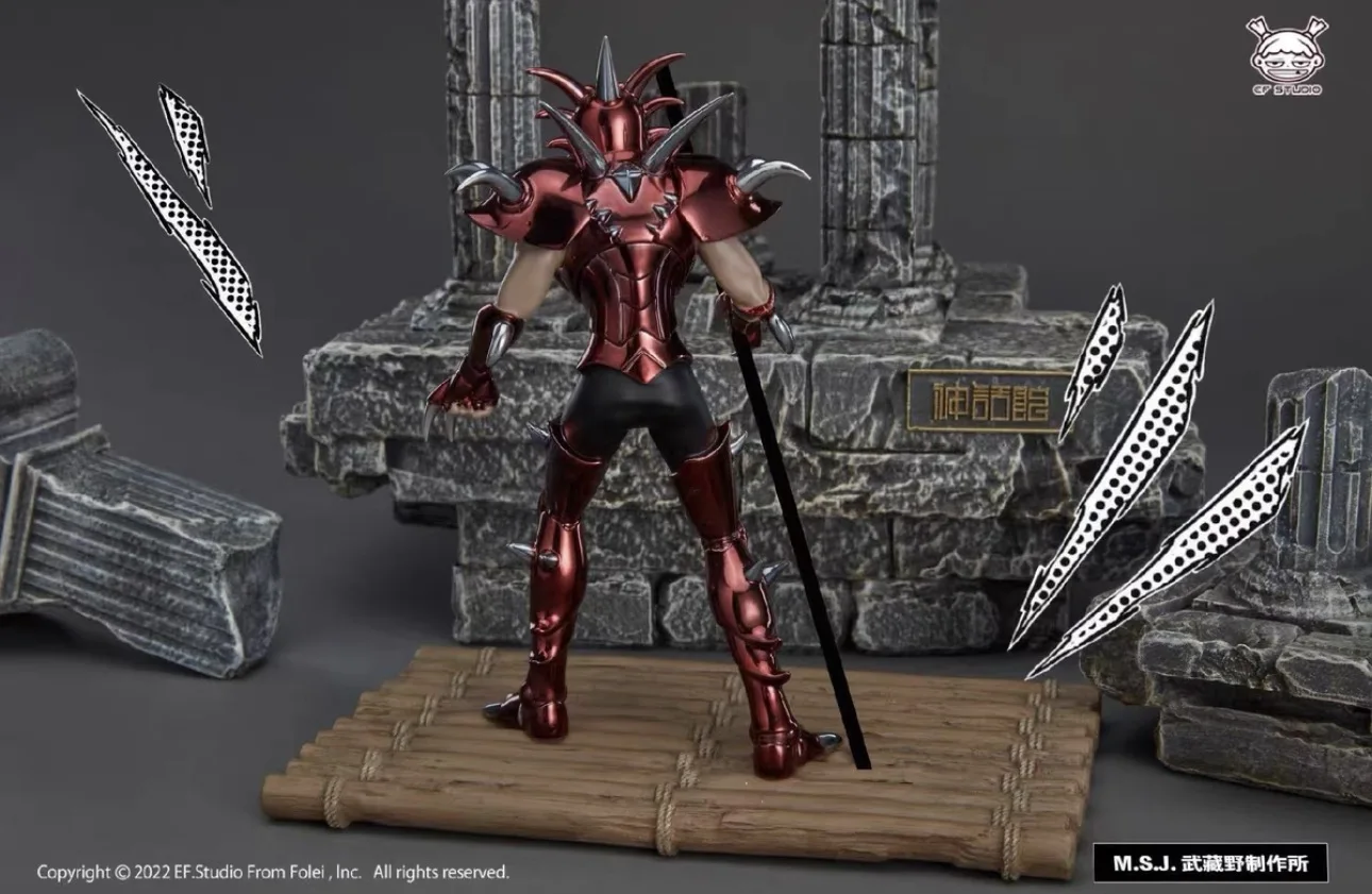 Фото В наличии: Фигурка GK Saint Seiya Myth Cloth EX Underworld 108 Specters Surplice Underworld Dark Mantle Knights of Zodiac из смолы №4