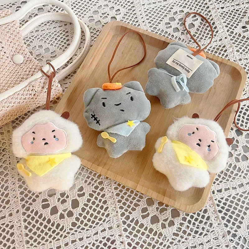 Мультяшный Серый Волк Лени Овца Звуковая Игрушка Плюшевая Мягкая Кукла Бирка С