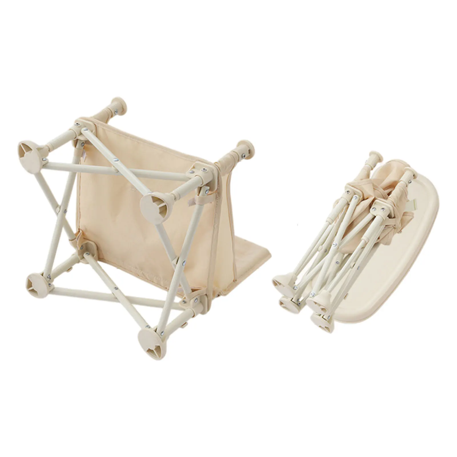 

Baby Booster Seat Portable Foldable Baby Dining Chair Portable Washable Infant Feeding High Chair For Dining Table Camping Quick