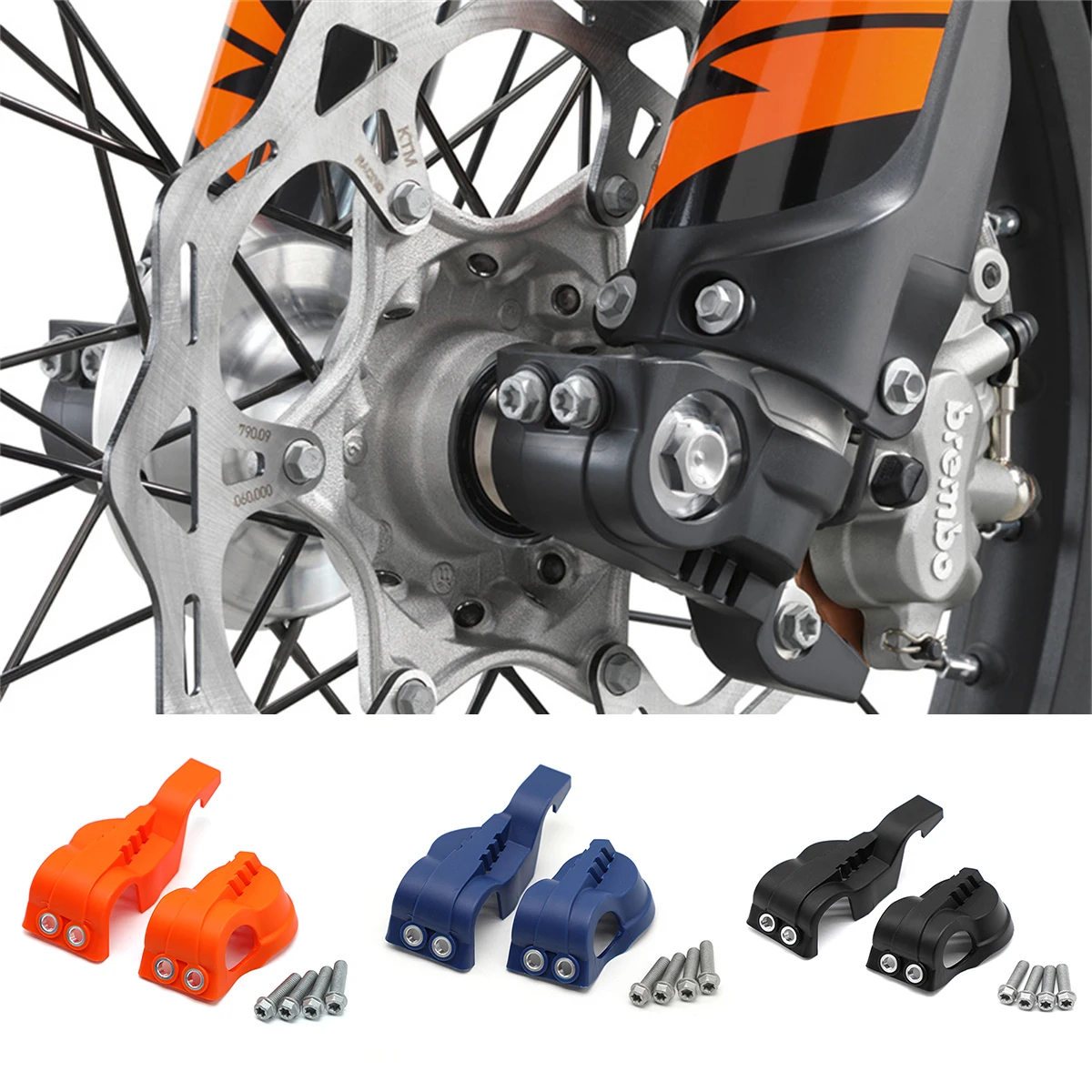 

Motorcycles Fork Shoe Protection Cover For KTM SX SXF XC XCF XCW EXC EXCF 125-500 For Husqvarna FC TC TX TF FX TX TE 2016-2021