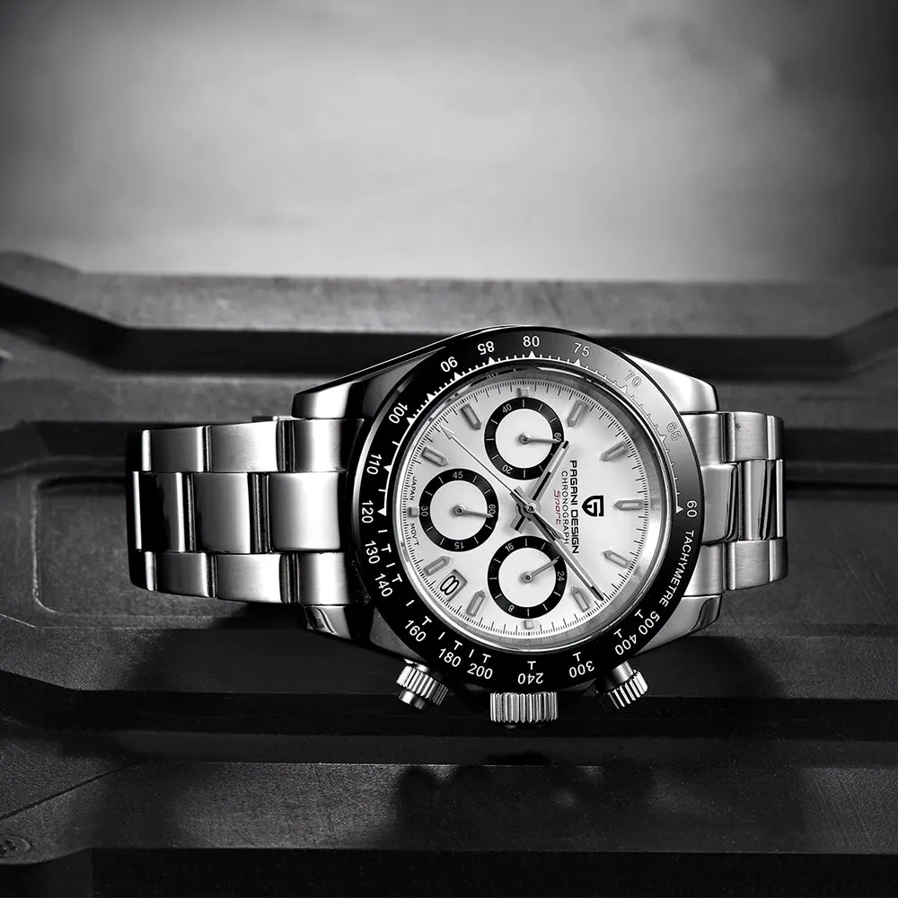 2023 New Men Watches Quartz Business Watch Mens Watches Top Brand Luxury Watch Men Chronograph VK63 5