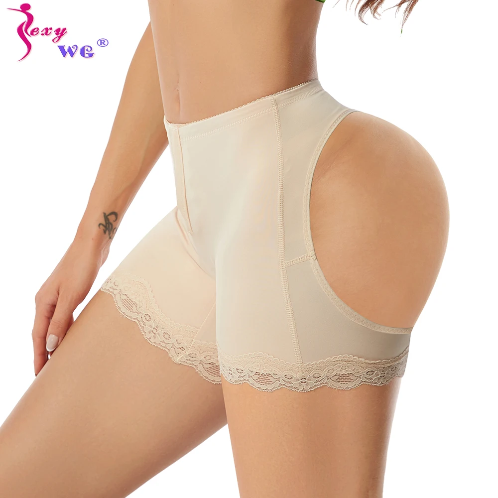 

SEXYWG Women Shapewear Push Up Panties Mid Waist Tummy Control Hip Shapewear Body Shaper Butt Lifter Panties