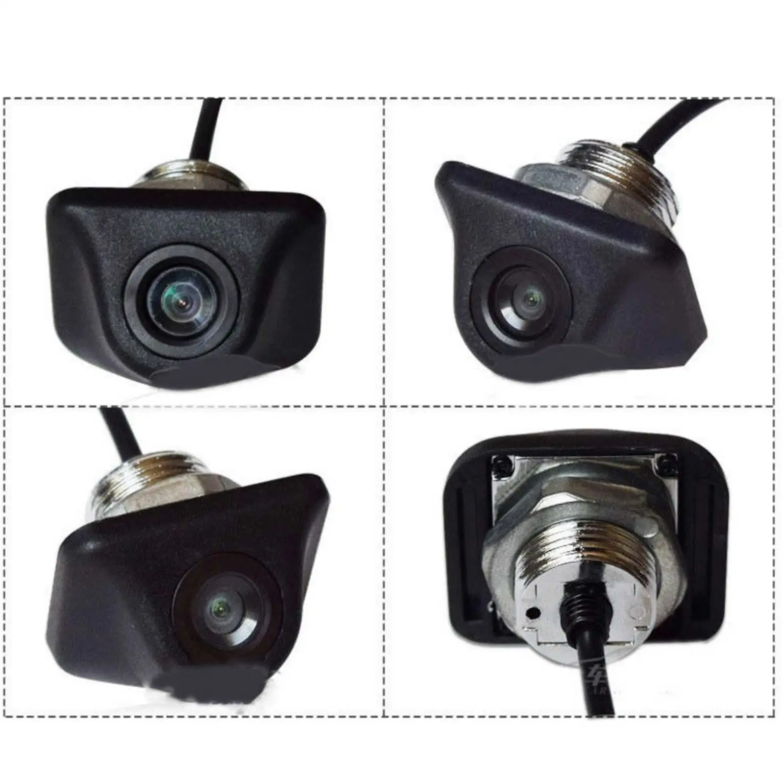 

Universal Car Rear View Camera HD 170° Wide View High Resolution Parking Reverse Backup Camera for Truck Bus Vehicle RV Car