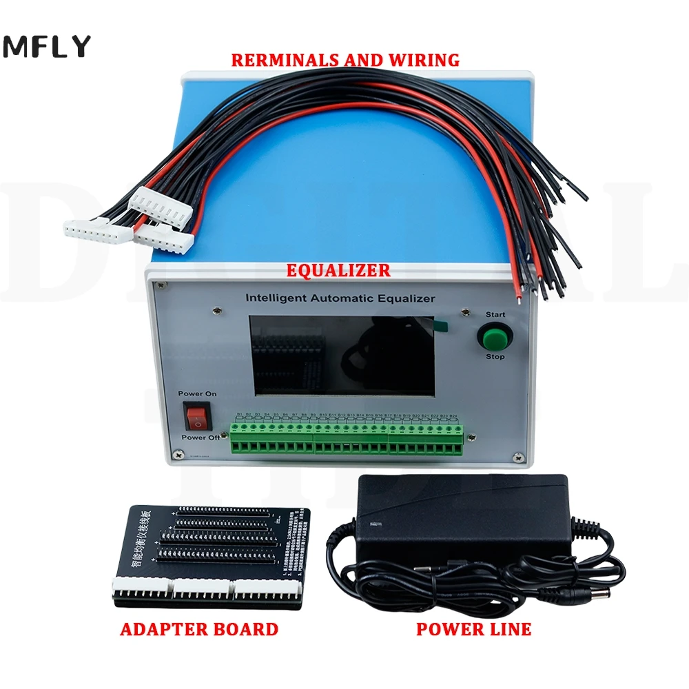 Фото Машина для балансировки аккумуляторов Heltec 2s ~ 24s/оборудование для эквалайзера балансировки Литий-ионный/Lifepo4 Тестер напряжения аккумулятора 4A Ремонт батареи №1