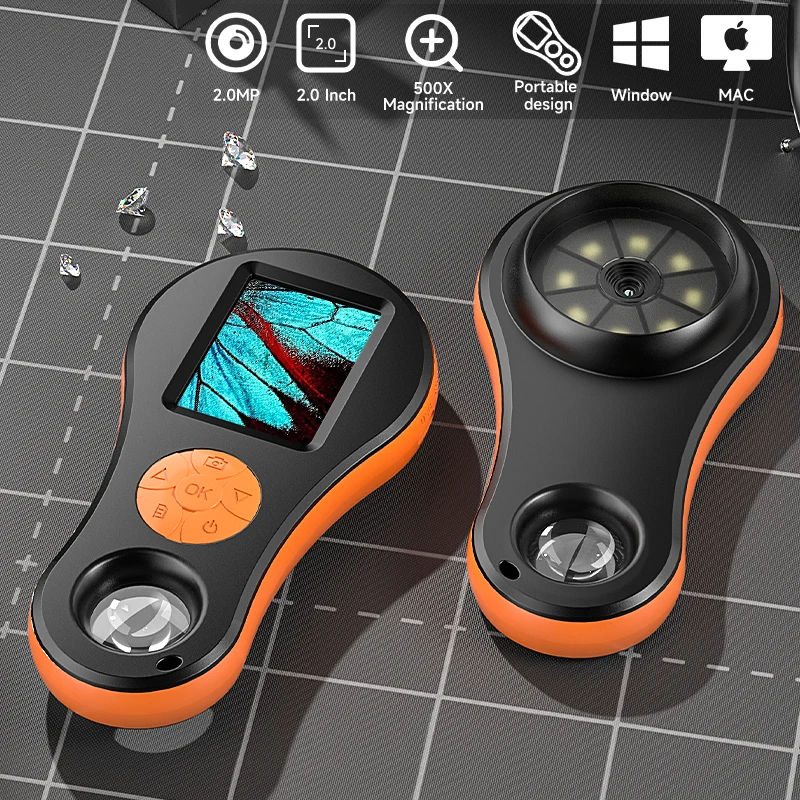 

Портативный цифровой микроскоп ENWOR 500X