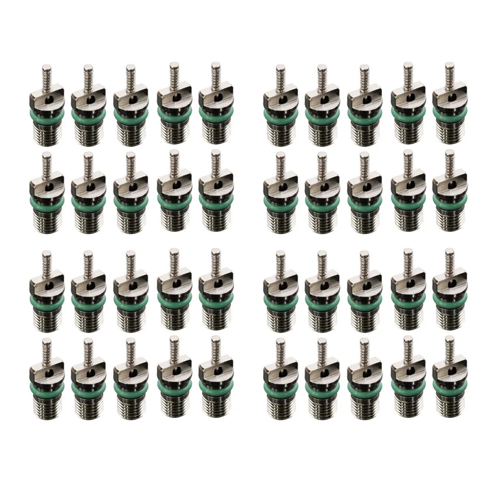 

40Pcs Car AC R134A Valve Core Needles Assortment 134A Refrigerant Heat Resistant