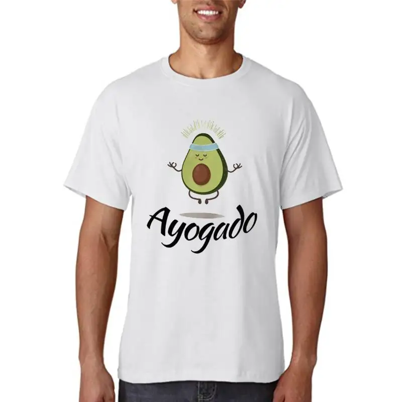 

Maycaur Avocado Print Casual Harajuku Women T-Shirt Summer Short Sleeve Tees Casual Round Neck Clothes Femme Tops Shirts