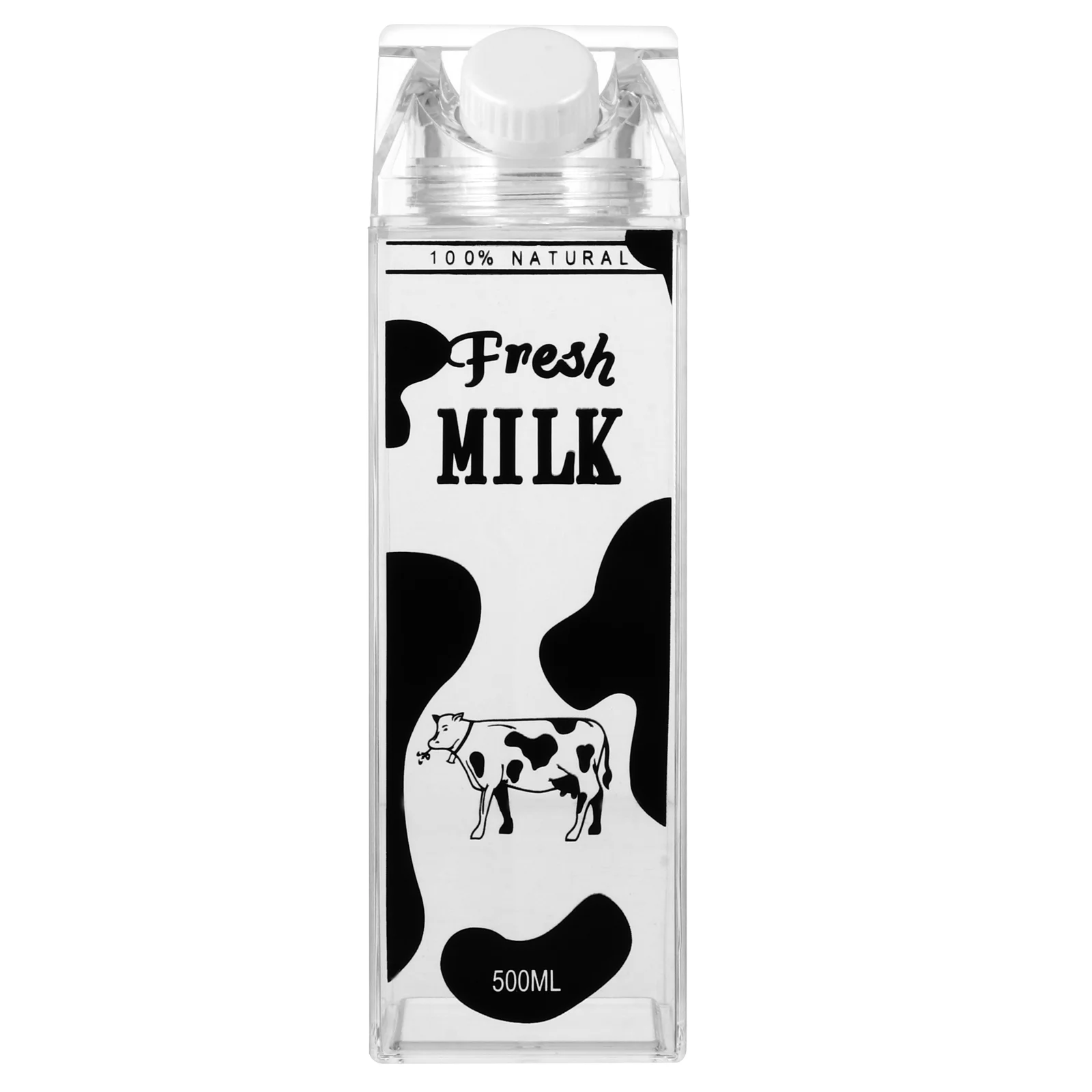 

500 Ml Water Pitcher Carton Bottle Portable Outdoor Plastic Kids Waterbottle Watter Travel