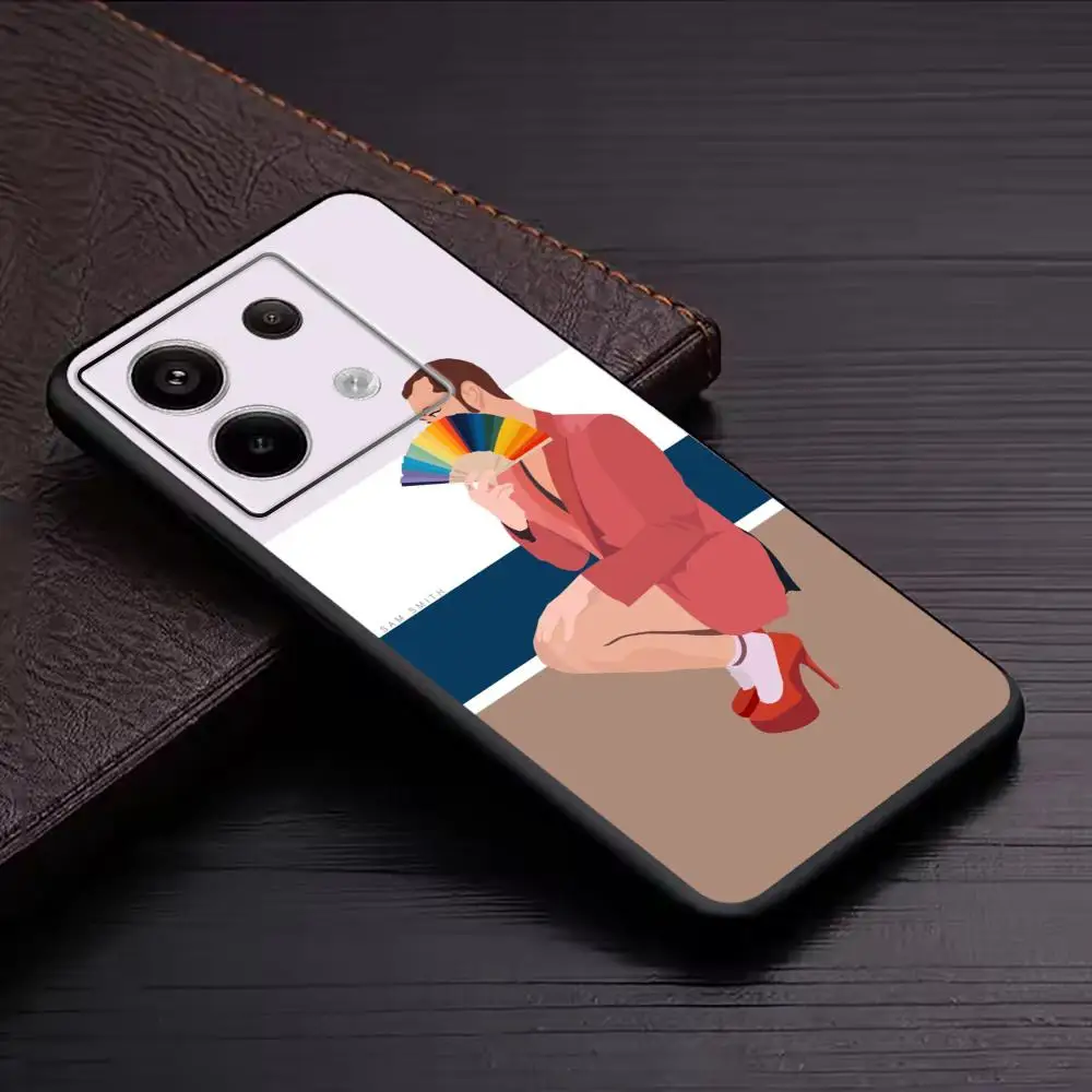 Фото Модный чехол для телефона с изображением певца Сэма Смита для Redmi Note 17 15 14 13 12 11 Pro Plus S 5G, мягкий черный чехол. №3