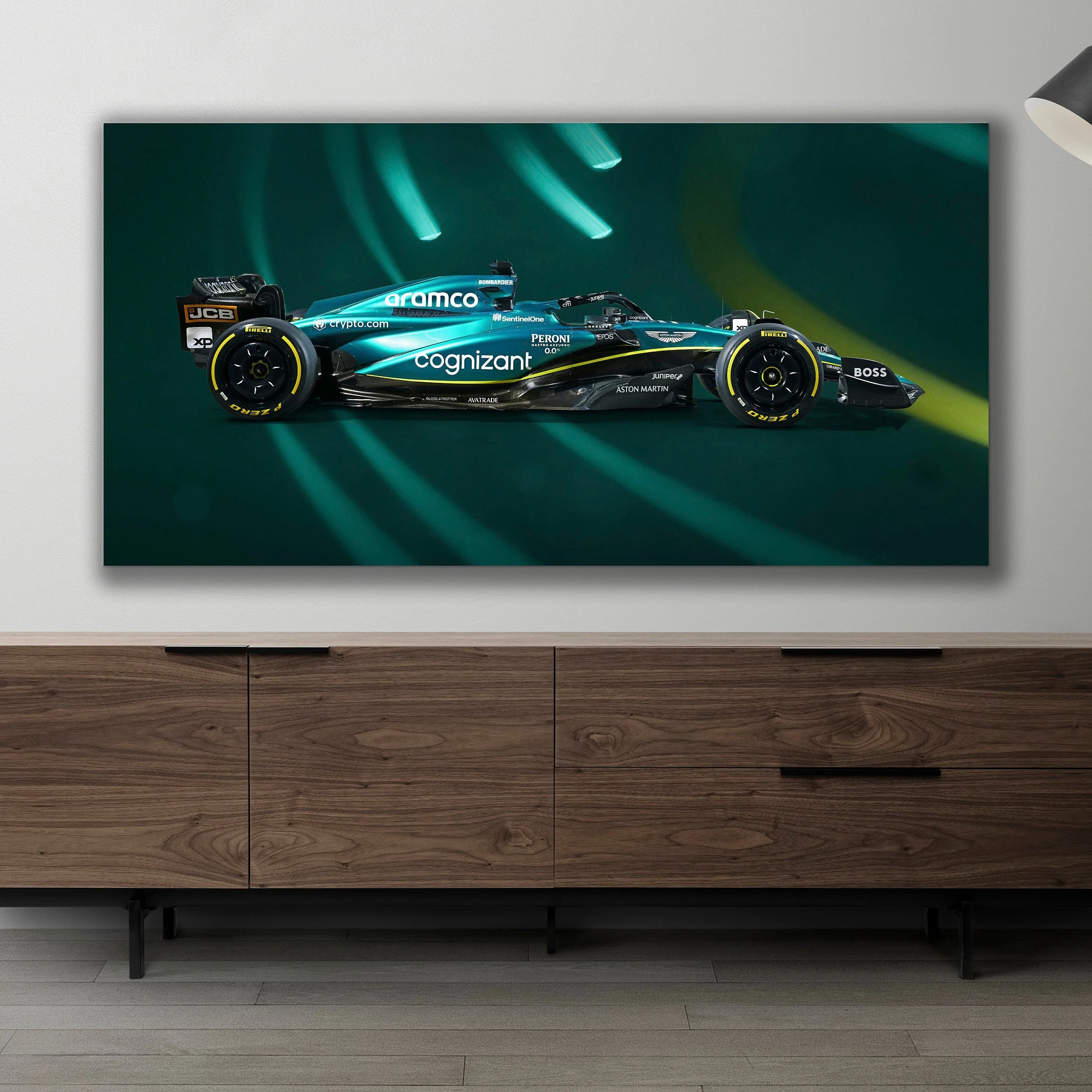 2023 Фернандо Алонсо автомобильный постер Картина на холсте и плакаты принты