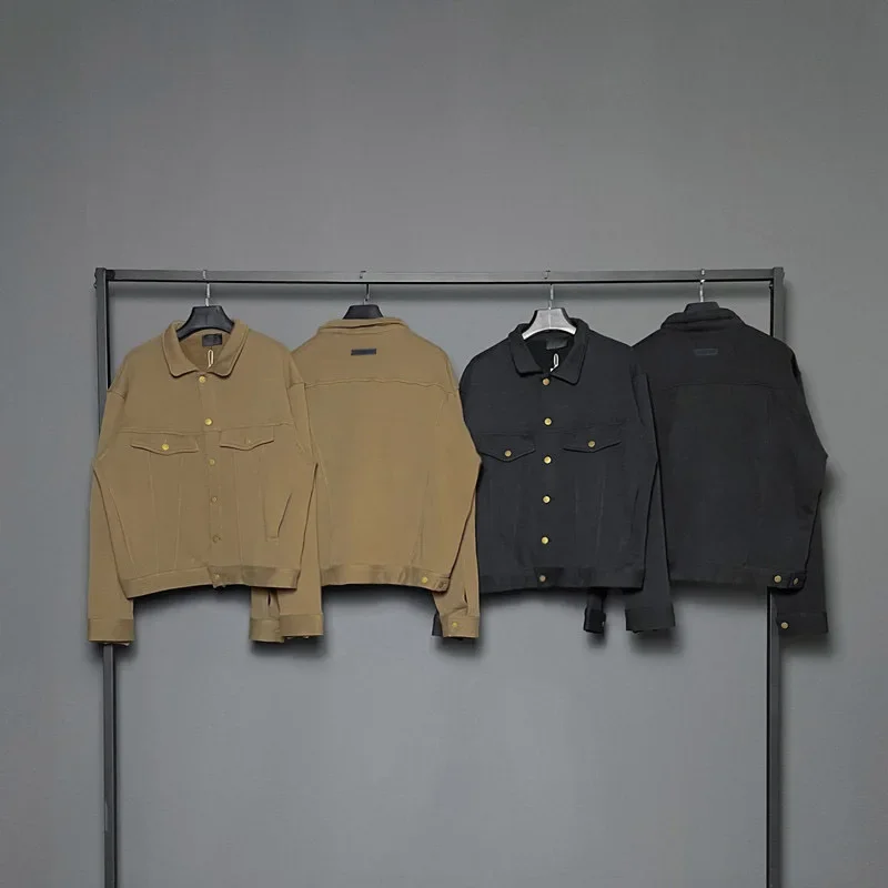 Fear Df God Season 7 сверхпрочная куртка с основной линией модная однотонная свободного