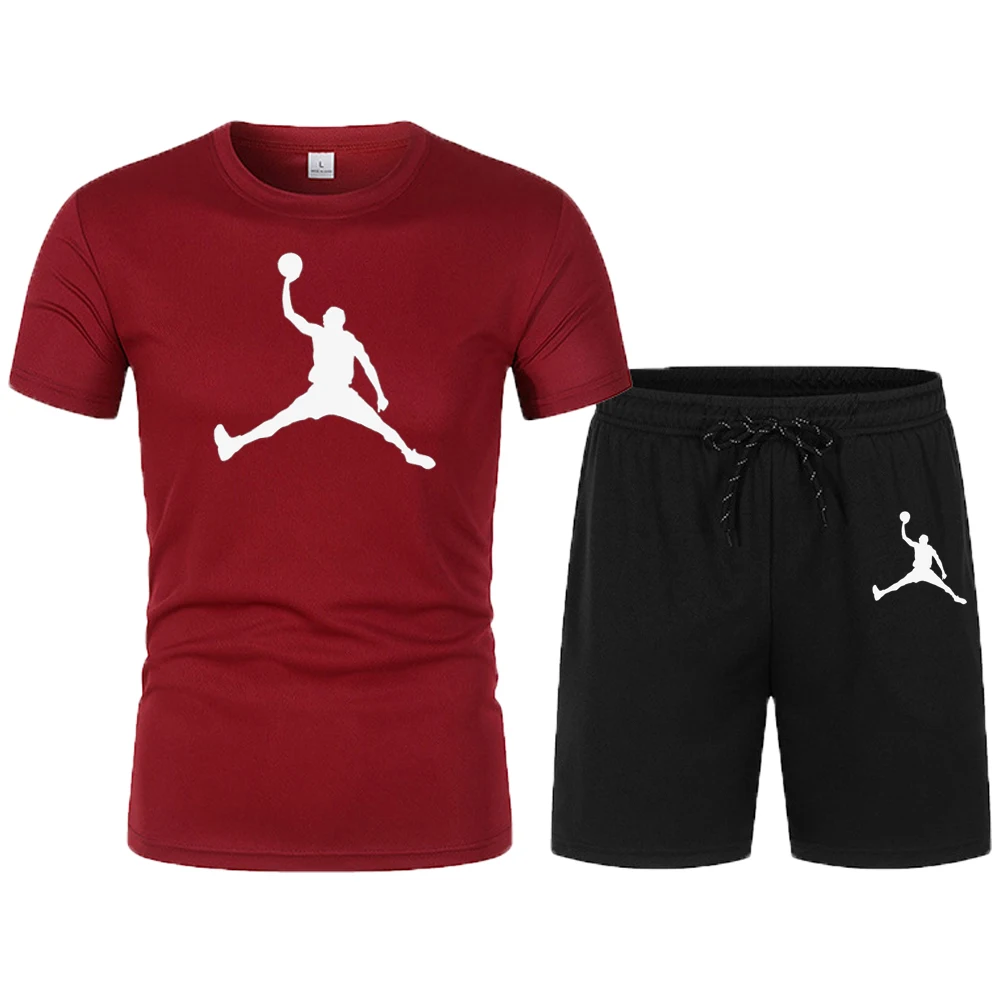 Men's Sets Chandal Trapstar 2023 Summer Casual T-Shirt Tracksuit  Pullovers Fitness Tee Jogging Sports Sets Men's Suits Men Pant