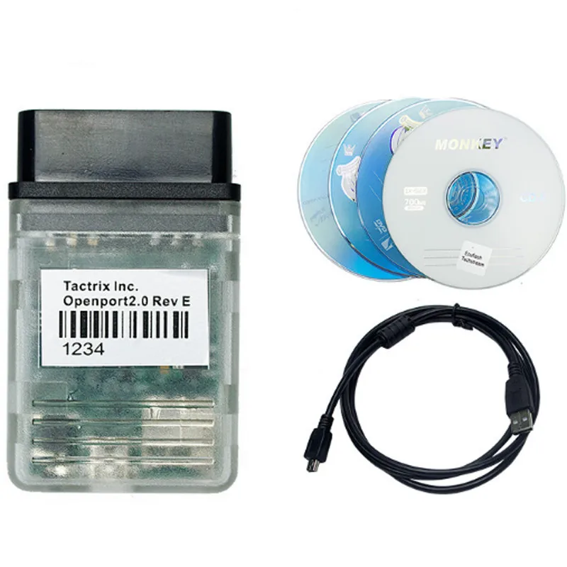 Автомобильный диагностический сканер Tactrix Openport 2 0 ECU FLASH open port с чипом OBD OBD2 для