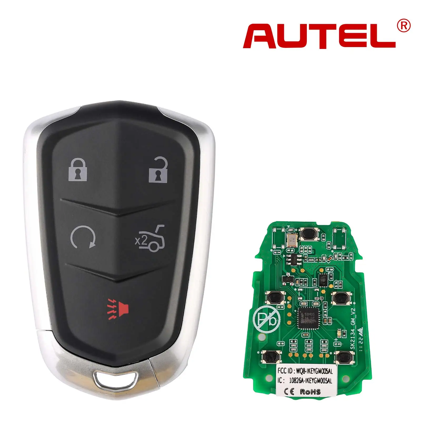 Универсальный смарт-ключ AUTEL для Chrysler/Cadillac/Honda/Hyundai/Nissan премиум-стиль используется