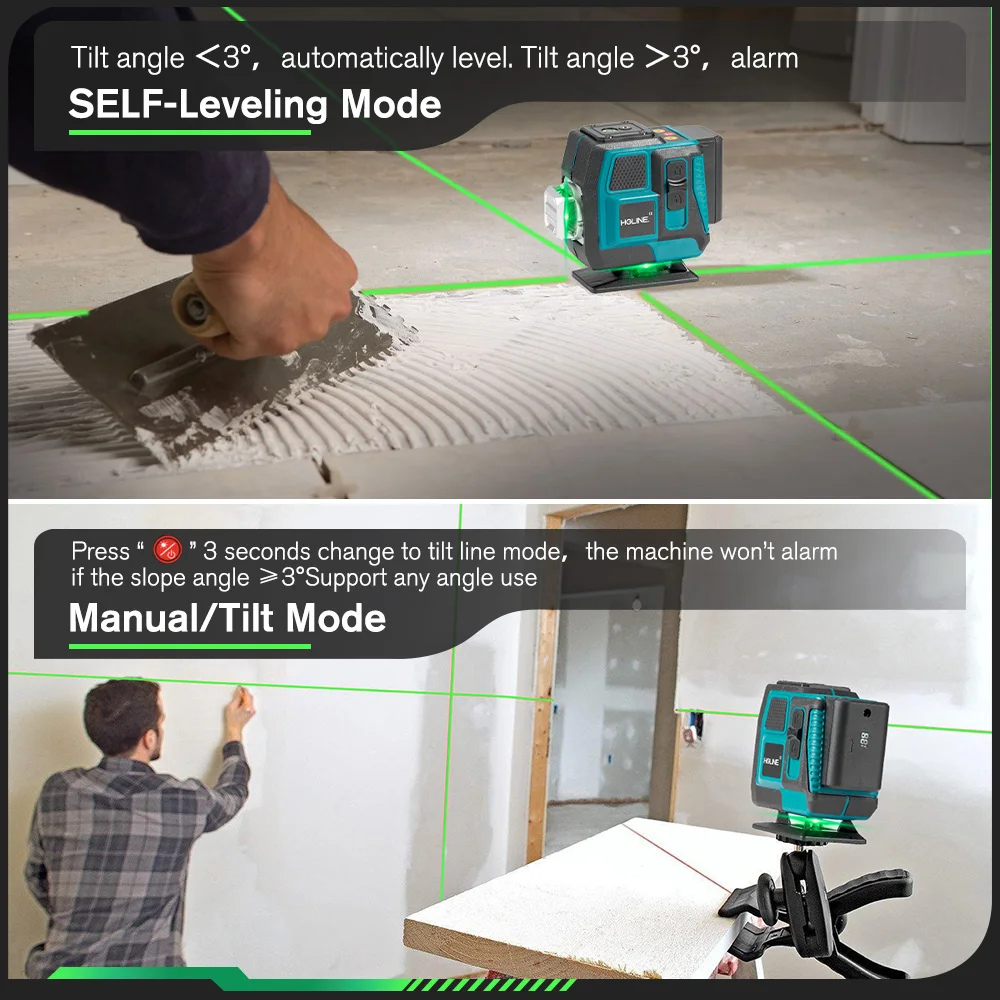 Лазерный уровень HGLINE 3D