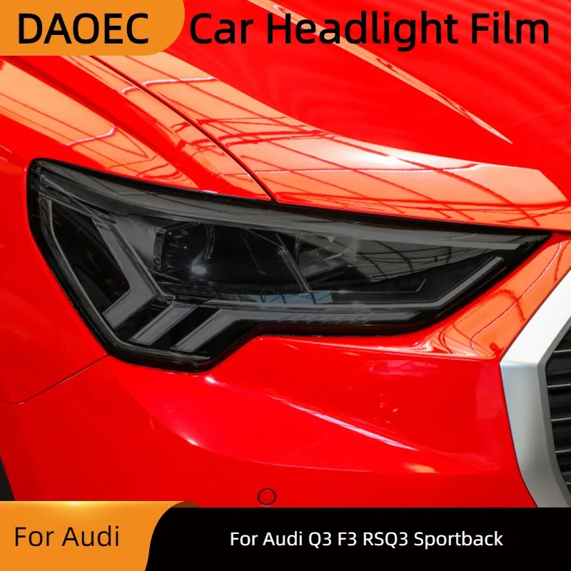 

Для Audi Q3 F3 RSQ3 Sportback Автомобильная фара ТИНТ дымчато-Черный Защитная пленка защита задний свет прозрачная наклейка из ТПУ