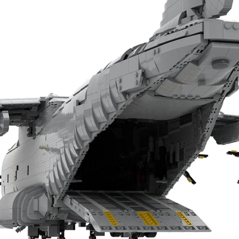 Строительные блоки Moc Airbus A400M модель Atlas технология истребитель кирпич сделай сам