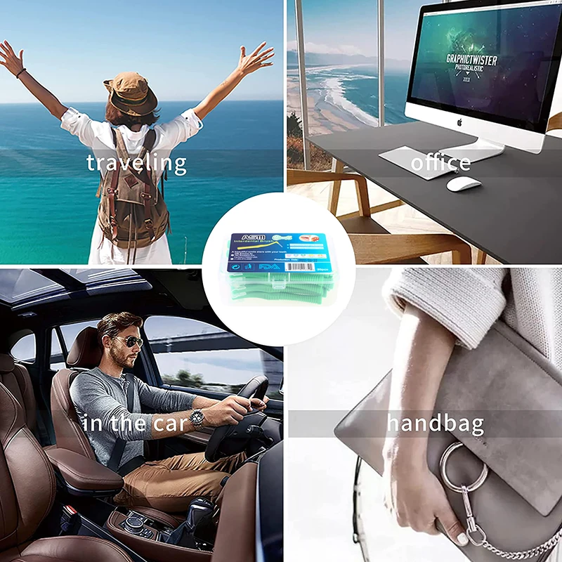 

20PCS Interdental Brush Floss Sticks Tooth Floss Head Toothpick Cleaning