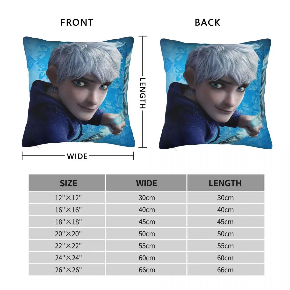 Рисунок 4 - Джек Фрост! Квадратная наволочка