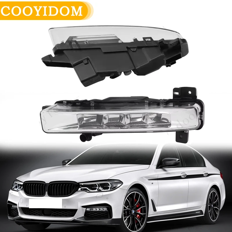 Передний бампер автомобиля противотуманные фары для BMW 5 серии G30 G31 G38 520i 530i 540i
