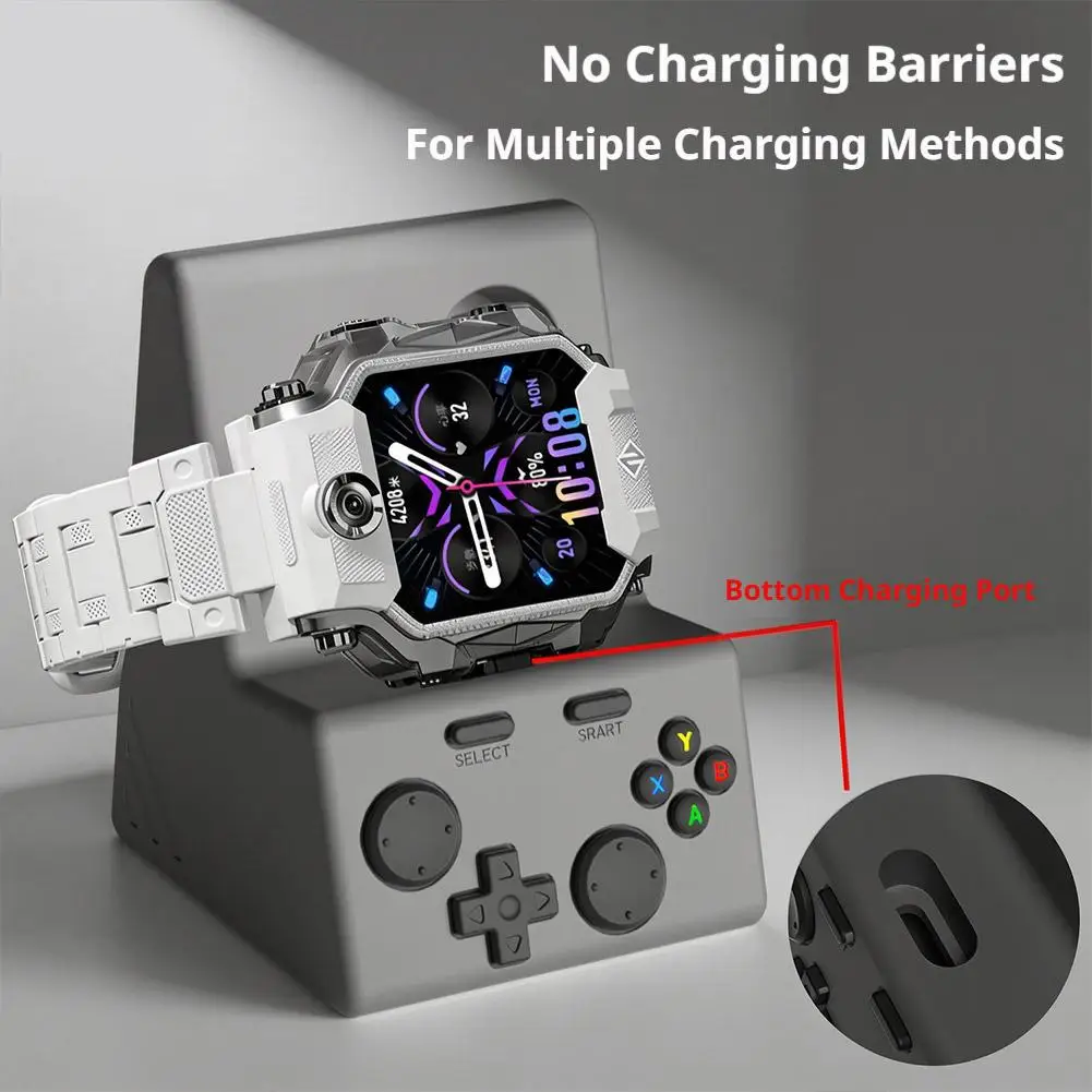 Фото Винтажная подставка для игровой консоли imoo Z8 Z7 Z7A Z7S Z6A Z6S, держатель для зарядки из жидкого силикона, настольный органайзер, аксессуары для хранения №2