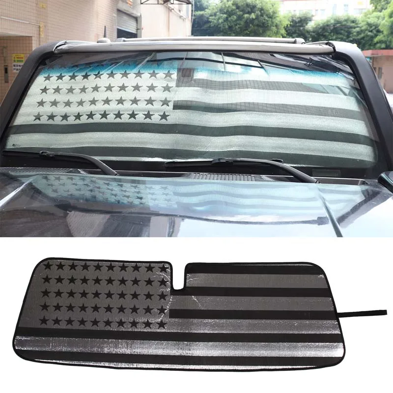 

For 2005-2009 Hummer H3 Car Styling Car Windshield Sunshades Sun Shade Covers Front Window Visors Car Trim Protection Pieces