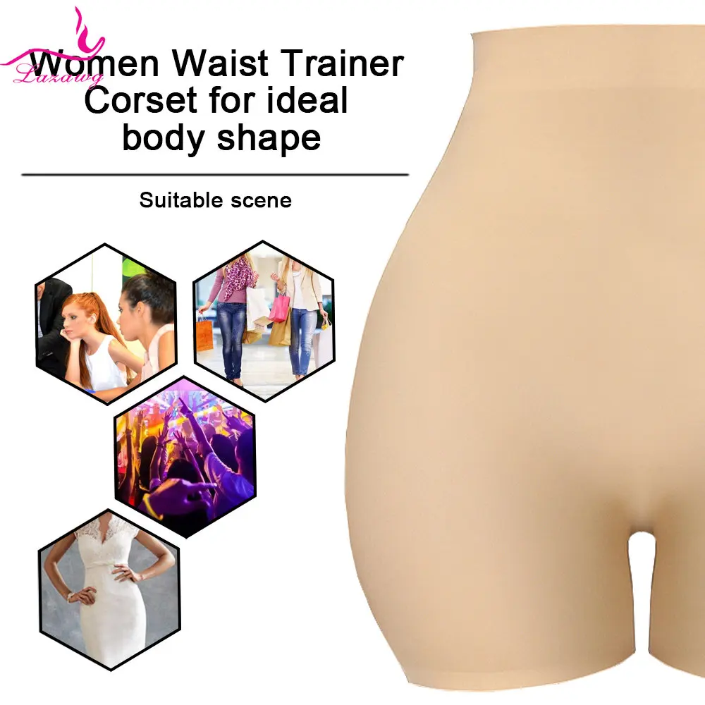 LAZAWG Butt Lifter Shapewear for Women Waist Trainer Booty Lifter Panties Waist Cincher Fajas Hip Enhancer Shorts Body Shaper