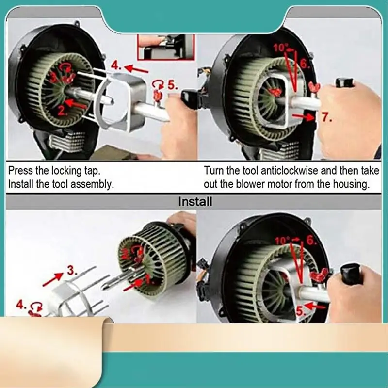 

Инструмент двигателя вентилятора отопителя для Volvo S60 S80 V70 Xc60 Xc70 Land Rover Evoque 9997284-N31R