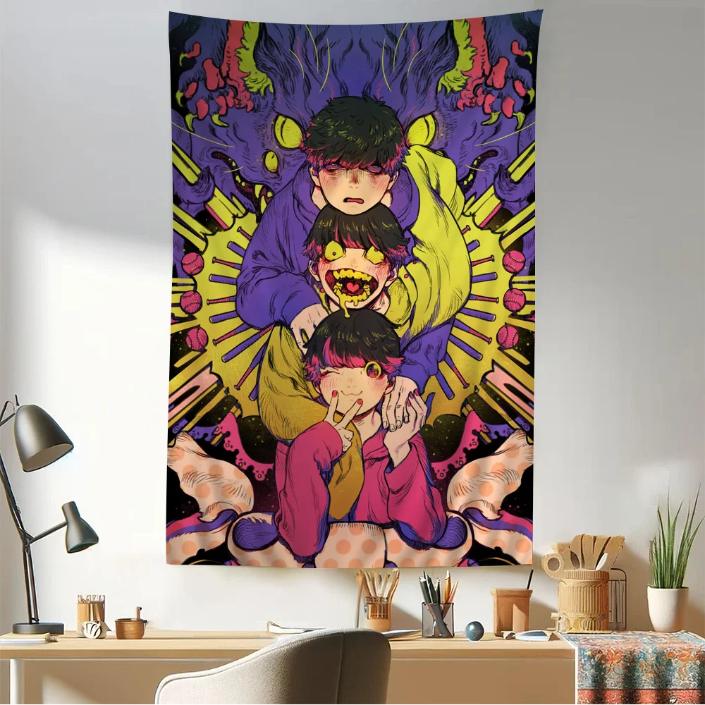 Осомацу-кун гобелен художественная печать искусство научная фантастика комната