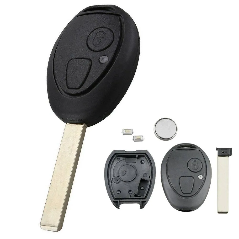 

Key Shell For BMW MINI ONE COOPER R50 ZT ZR 75 2 BUTTON REMOTE KEY FOB CASE COVER For Car Repair Kit Accessories Durable