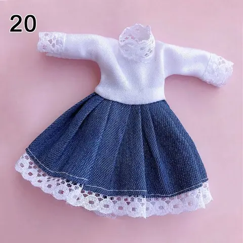 Кукольная одежда, 18 стилей, для кукол 16-17 см