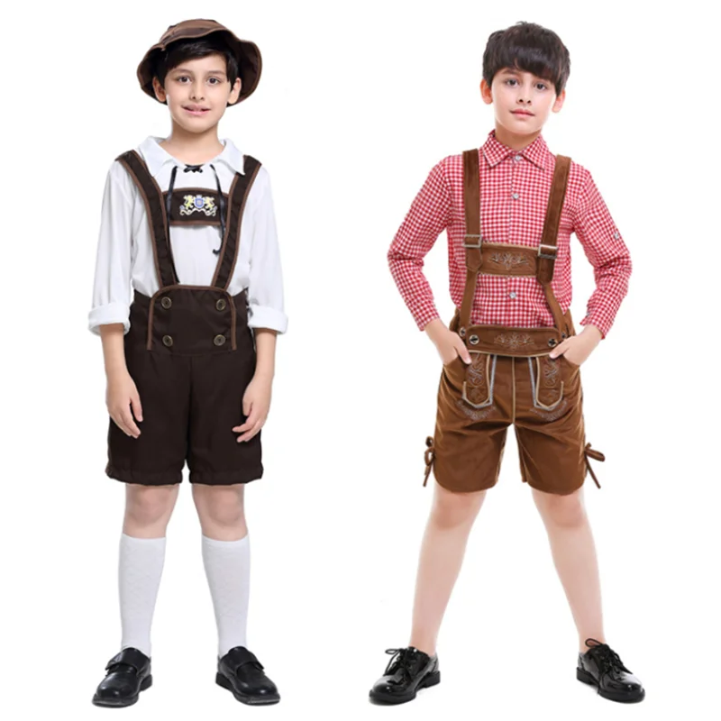 Детский костюм для мальчиков на Октоберфест традиционный немецкий праздничный