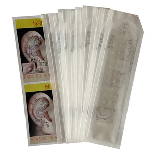 100-600pcs Ear Care Seeds Acupuncture Auricular Disposable Ear Stickers Massage Therapy Needle Patch in USA (United States)
