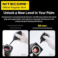 Миниатюрная аккумуляторная воздуходувка Nitecore BB nano#4