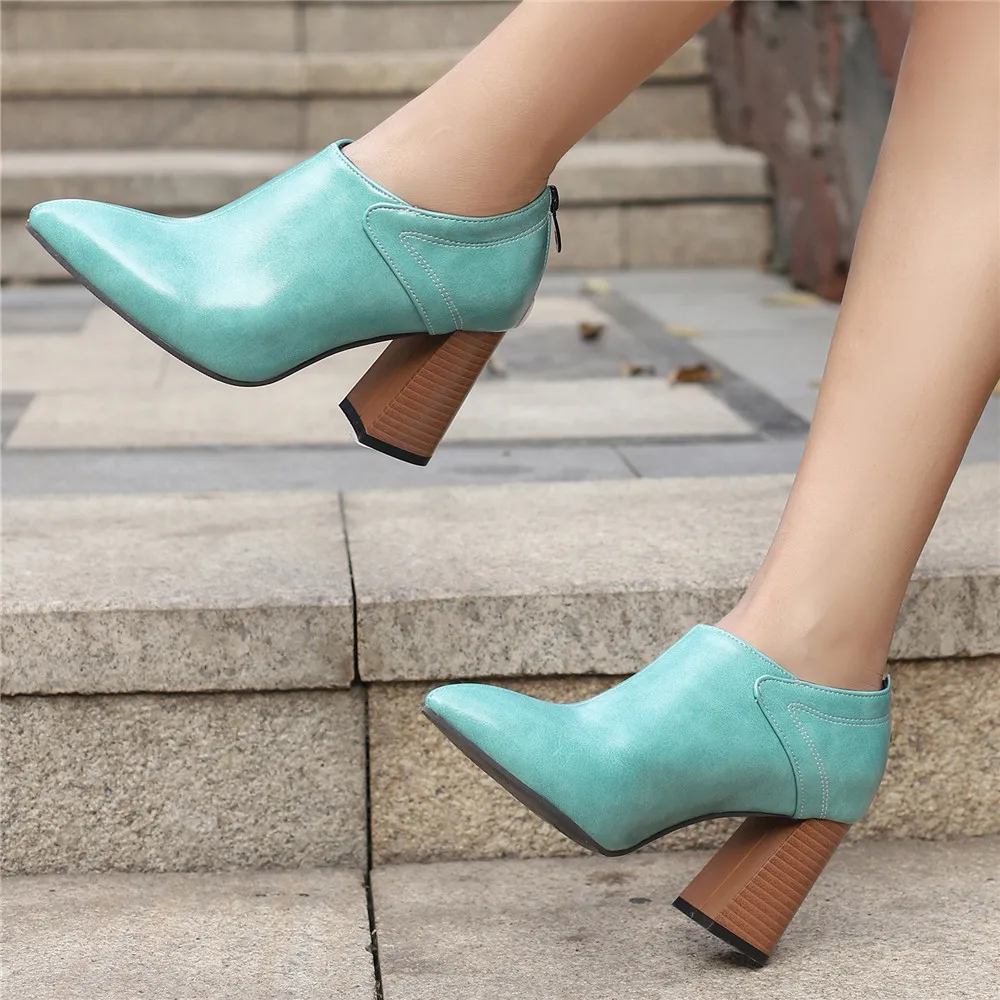 Женские туфли-лодочки на высоком каблуке черные красные