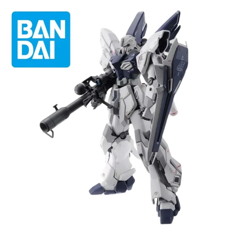 Подлинная Bandai Gundam Anime MG 1/100 MSN-06S Sinanju Ver.Ka мобильный костюм собранная модель фигурки