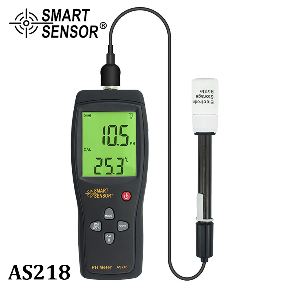 

Цифровой измеритель PH AS218, тестер почвы для аквариума, бассейна, воды, жидкости, с ЖК-дисплеем, Диапазон 0,00-PH