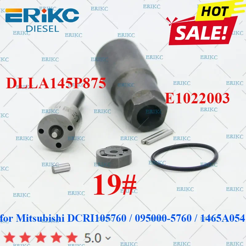 Комплект насадок DLLA145P875 для Mitsubishi 1465A054 1465A307 095000-5760 дизельный инжектор наконечник
