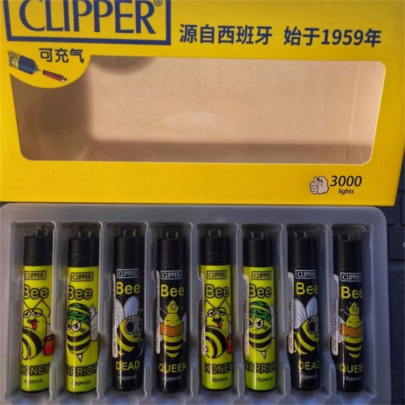 Машинка для стрижки Бутановая газовая зажигалка с открытым огнем креативный