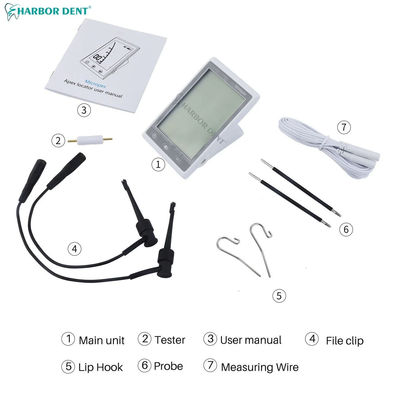 1 комплект стоматологический эндодонтический локатор вершины микроэндодонтия
