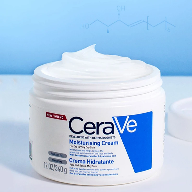 

CeraVe Skin Care Cream 340/454g Baume Bydratant Moisturising Cream Dry Skin Repair Rejuvenation Cream Facial Skin Care Products