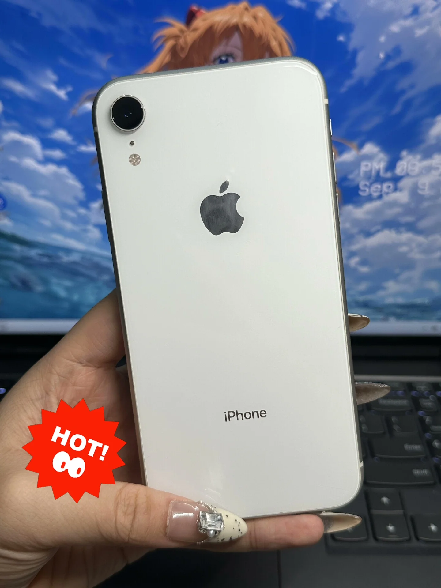 Фото Оригинальный разблокированный мобильный телефон Apple iPhone XR 4G Face ID 6,1 дюйма, 64/128/256 ГБ ПЗУ, 12 МП, IOS, NFC-камера, шестиядерные смартфоны №2