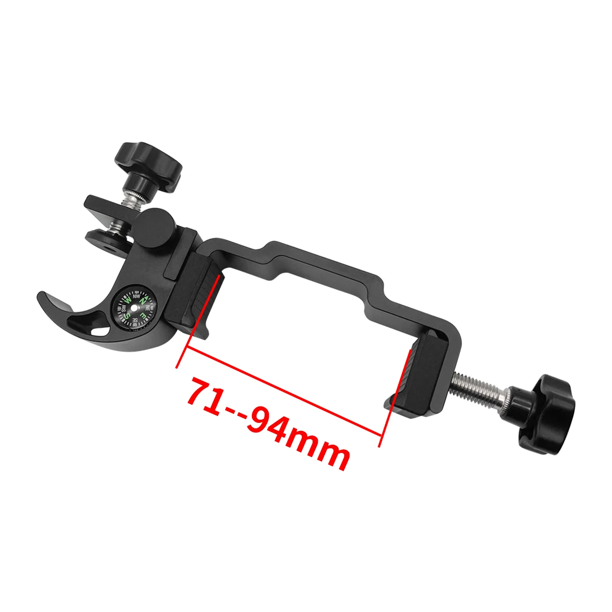 

Universal Pole Clamp Corrosion-Resistant GPS Pole Clamp with Open Data Collector Cradle