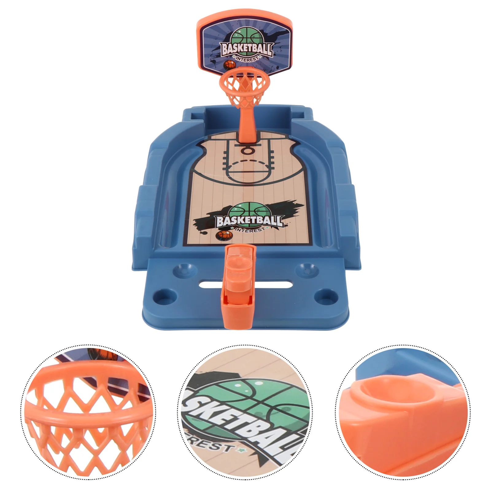 

1 Set Portable Fun Desktop Sports Kids Gift Basketball Game Basketball Shooting