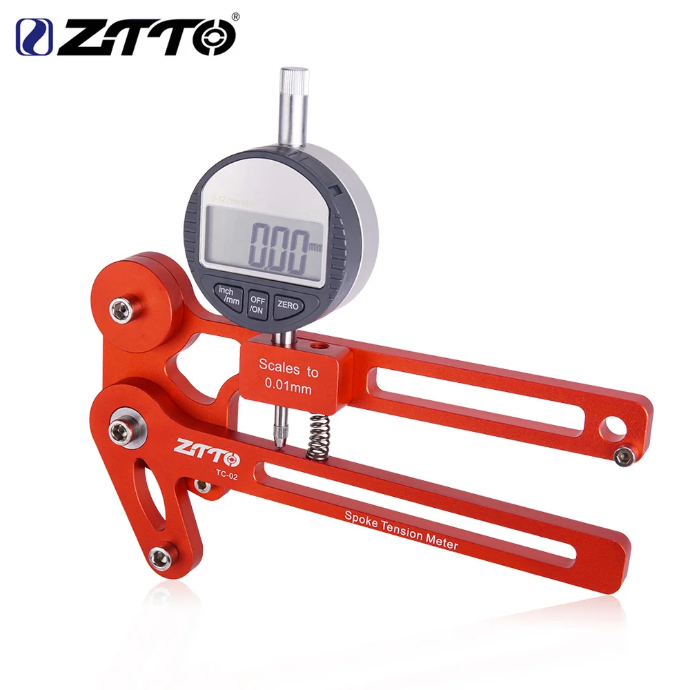 

ZTTOMTB bike air pressure electronic tension meter mtb road bike spoke checker high precision indicator accurate and stable