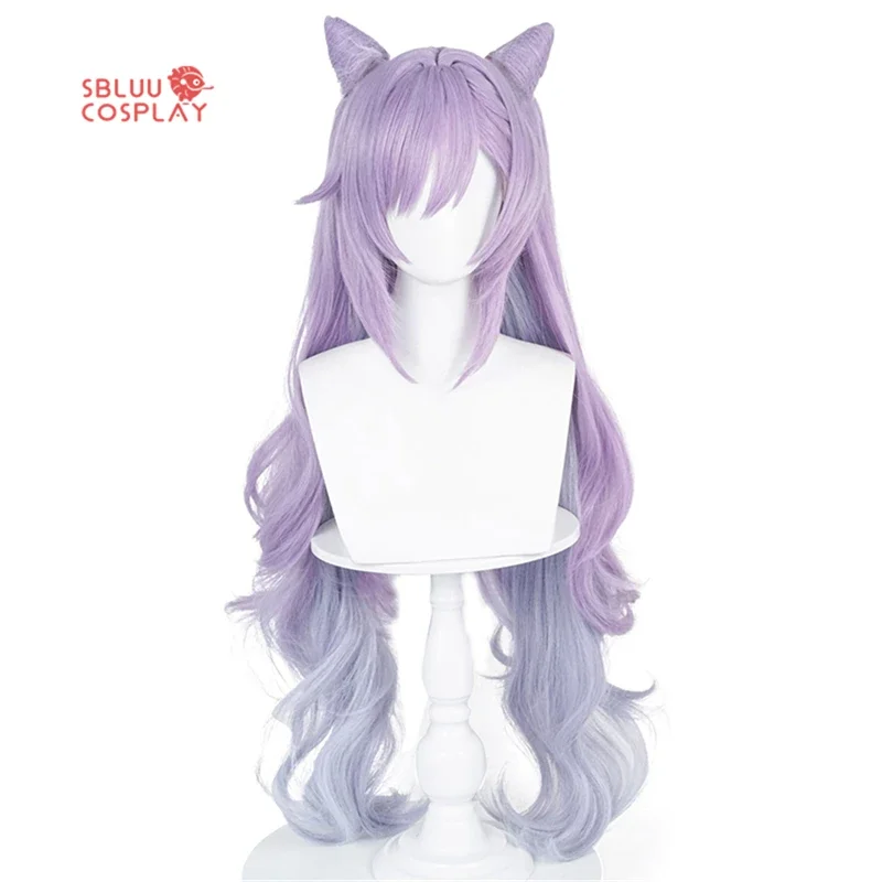 SBluu Косплей Genshin Impact Keqing Парик